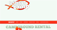 Desktop Screenshot of kingscamp.net