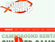 Tablet Screenshot of kingscamp.net
